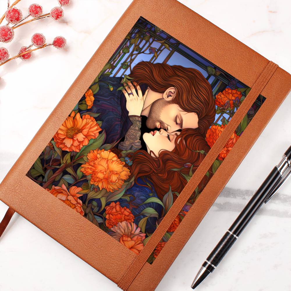 Valentine's Day Art 473 - Vegan Leather Journal