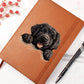 Newfoundland Peeking - Vegan Leather Journal