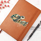 Cute Sea Turtle 016 - Vegan Leather Journal