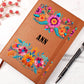 Ann (Mexican Flowers 1) - Vegan Leather Journal