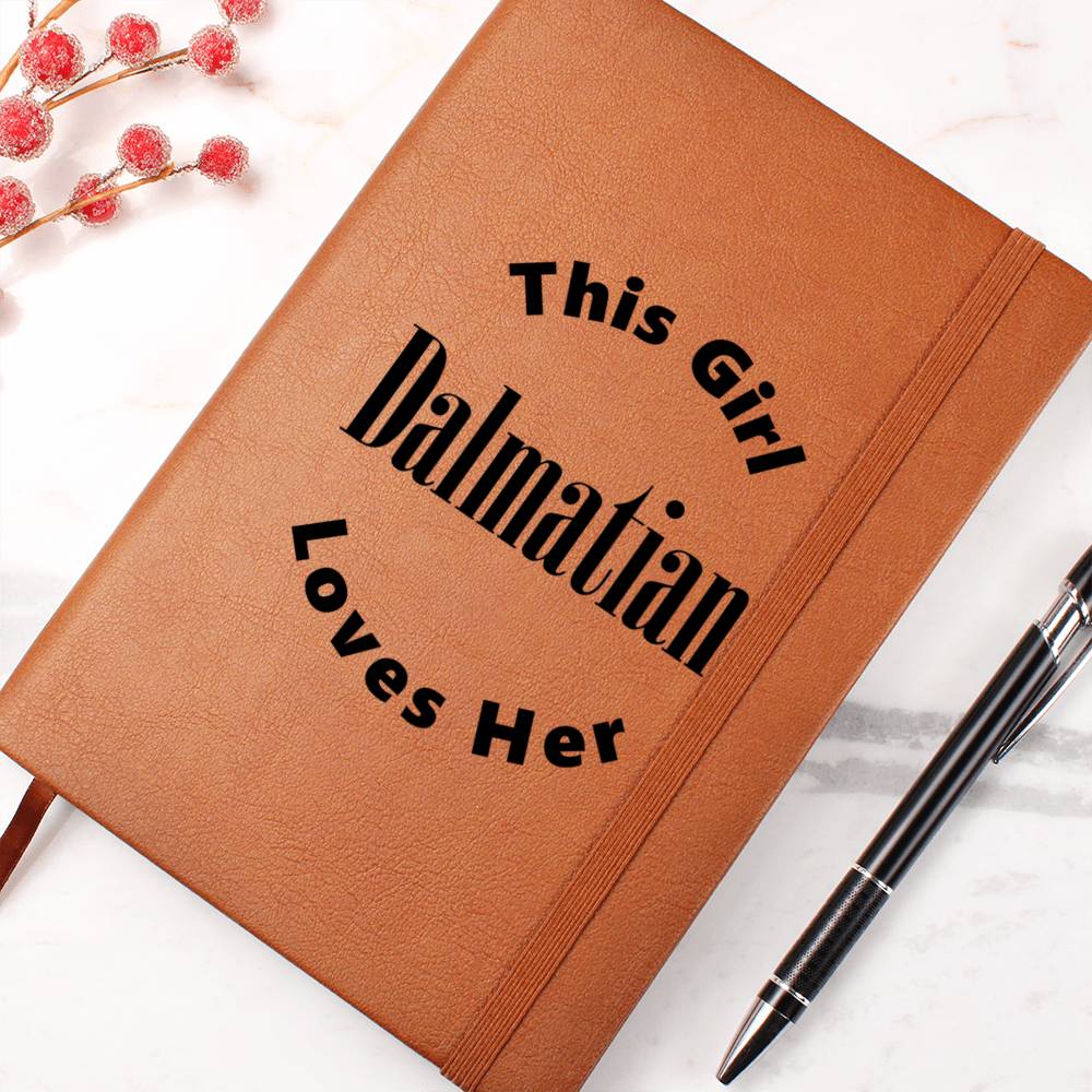 Dalmatian v2 - Vegan Leather Journal