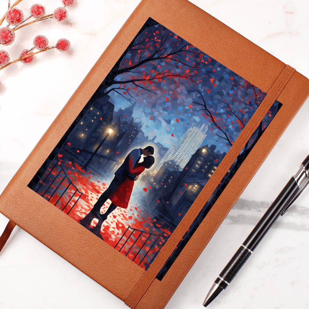 Valentine's Day Art 263 - Vegan Leather Journal