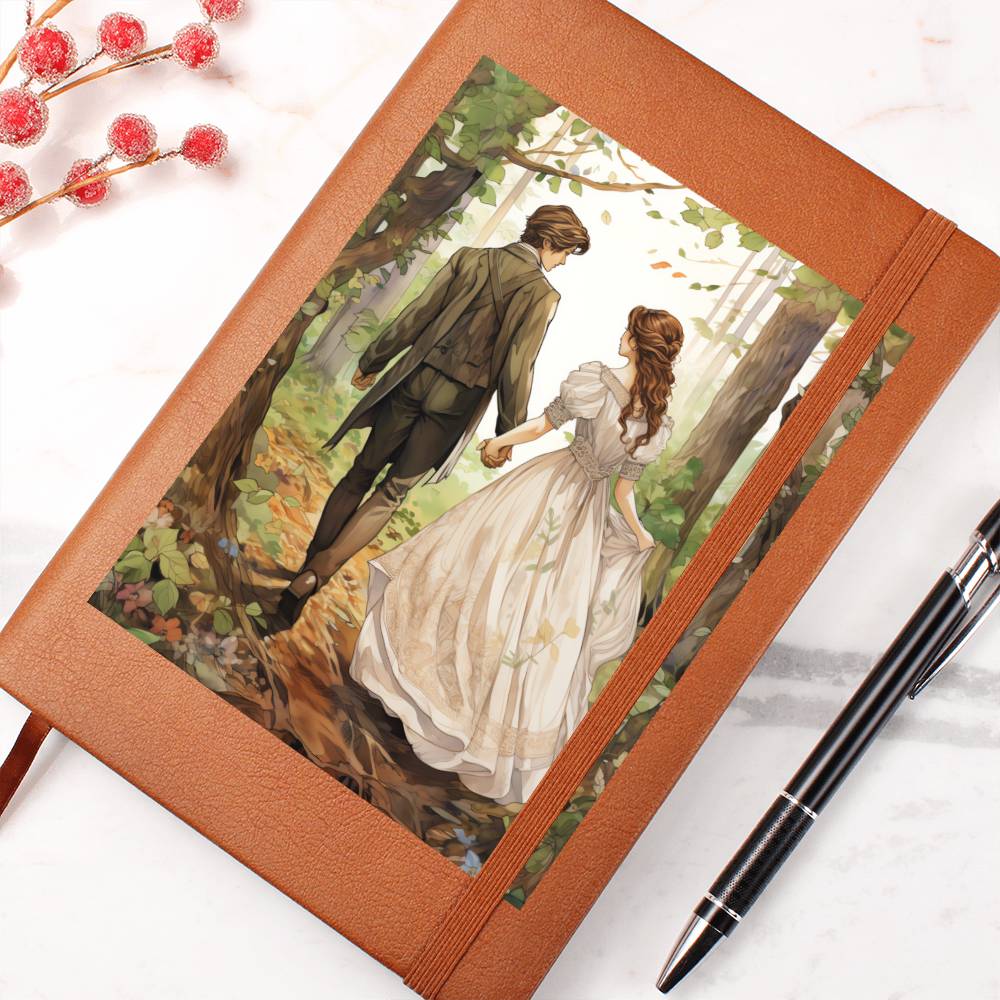 Valentine's Day Art 267 - Vegan Leather Journal