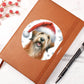 Christmas Dog - Otterhound - Vegan Leather Journal