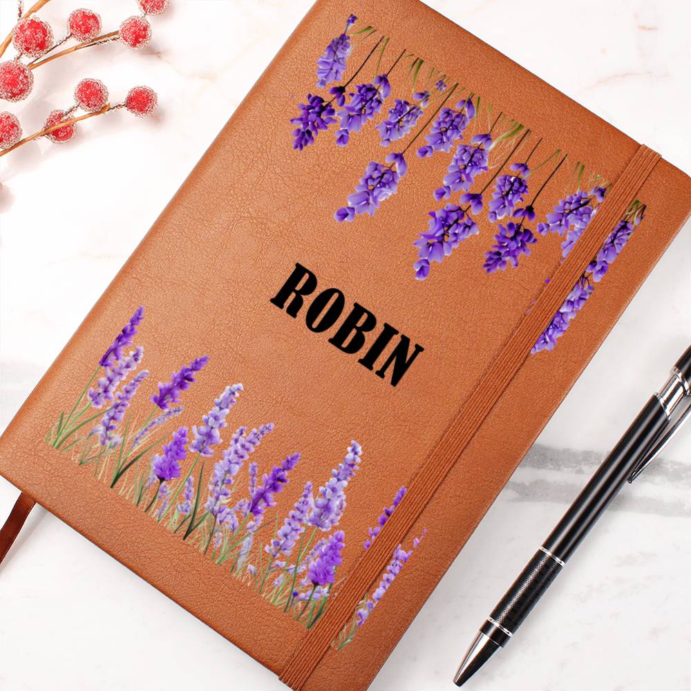 Robin (Lavender) - Vegan Leather Journal