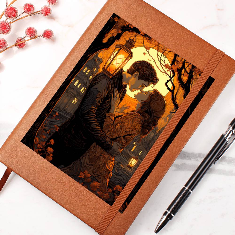 Valentine's Day Art 027 - Vegan Leather Journal