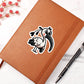 Cute Ibis sticker 71 - Vegan Leather Journal