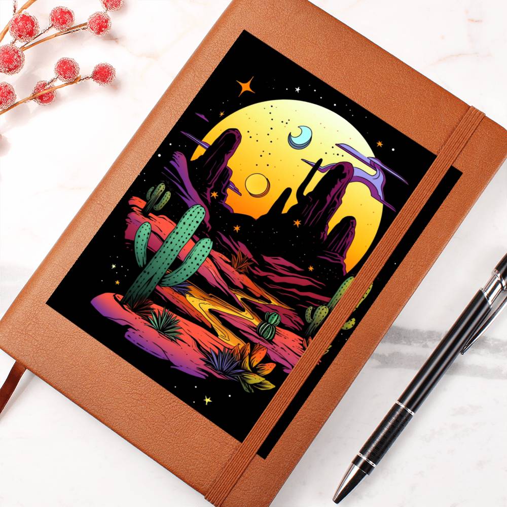 Minimalist BOHO Art 130 - Vegan Leather Journal
