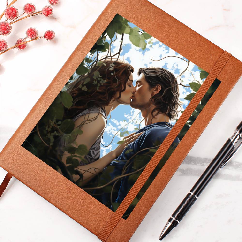 Valentine's Day Art 424 - Vegan Leather Journal