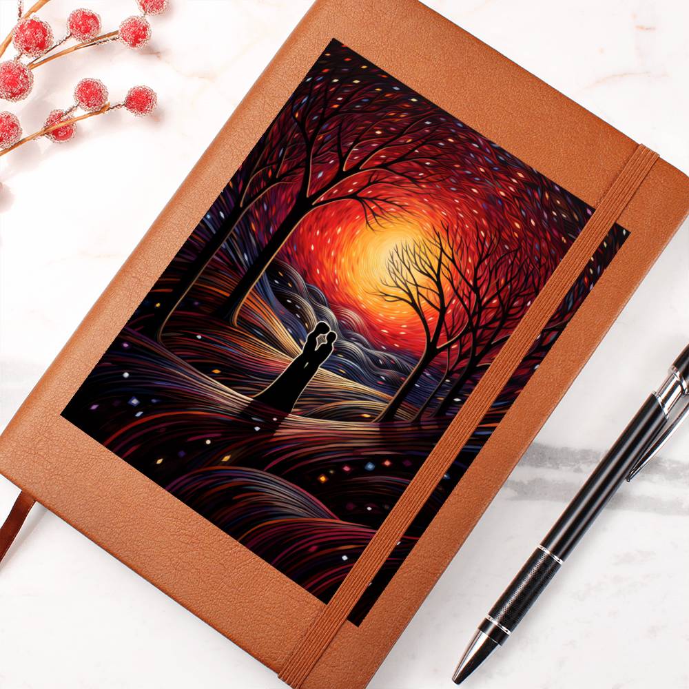 Valentine's Day Art 314 - Vegan Leather Journal