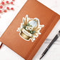 Luxury Wedding Decor Sticker 064 - Vegan Leather Journal