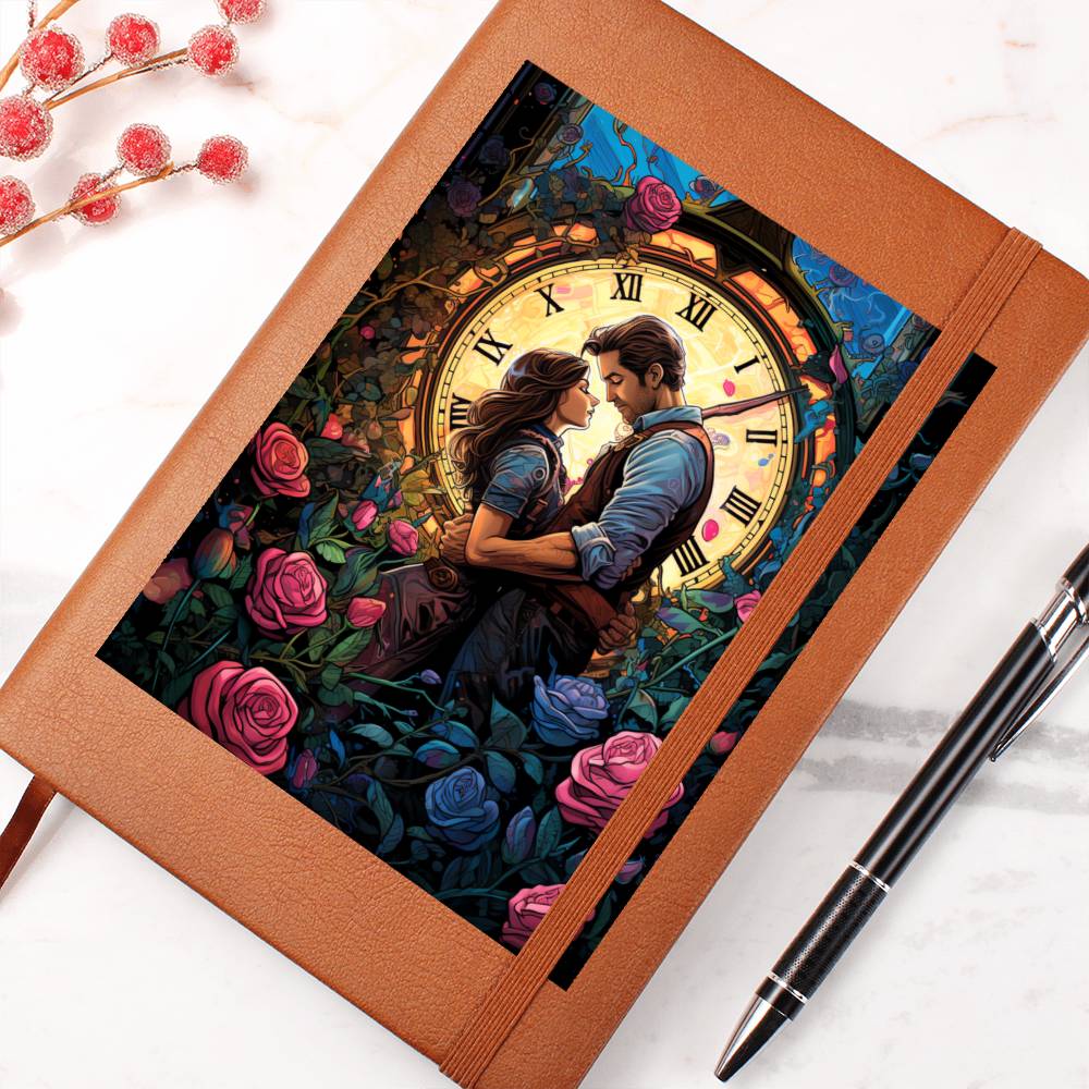 Valentine's Day Art 413 - Vegan Leather Journal