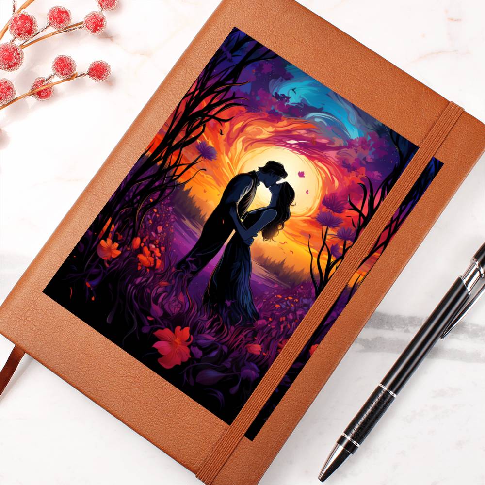Valentine's Day Art 278 - Vegan Leather Journal