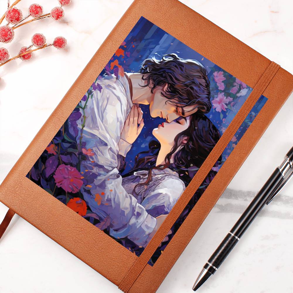 Valentine's Day Art 021 - Vegan Leather Journal