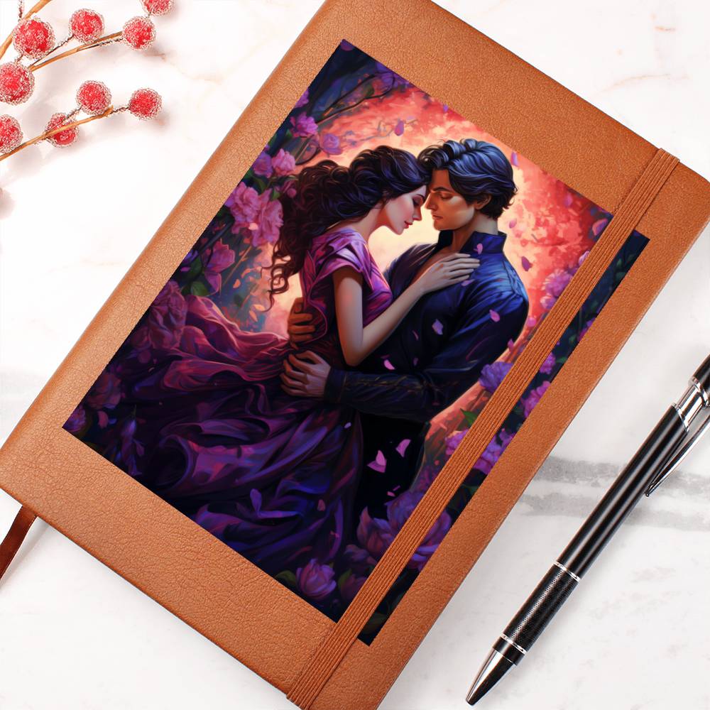 Valentine's Day Art 100 - Vegan Leather Journal