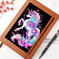 Cute Unicorn 043 - Vegan Leather Journal