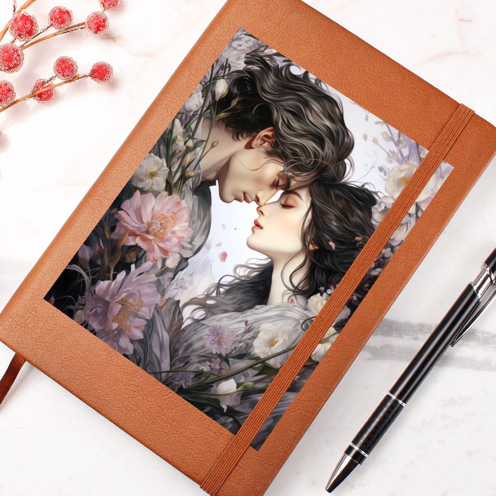 Valentine's Day Art 071 - Vegan Leather Journal