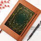 Ornate Gold Cover 032 - Vegan Leather Journal