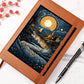 Minimalist BOHO Art 007 - Vegan Leather Journal