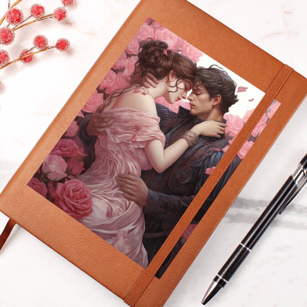 Valentine's Day Art 306 - Vegan Leather Journal