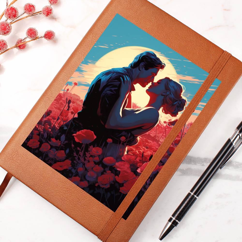 Valentine's Day Art 410 - Vegan Leather Journal