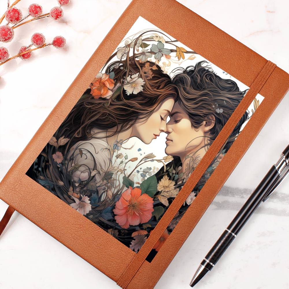 Valentine's Day Art 373 - Vegan Leather Journal