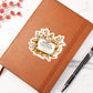 Luxury Wedding Decor Sticker 070 - Vegan Leather Journal