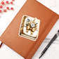 Luxury Wedding Decor Sticker 025 - Vegan Leather Journal