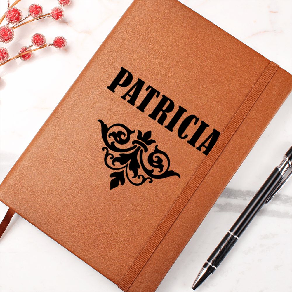 Patricia v01 - Vegan Leather Journal