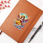 Cute Christmas Angel 013 - Vegan Leather Journal