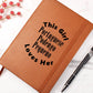 Portuguese Podengo Pequeno v2 - Vegan Leather Journal