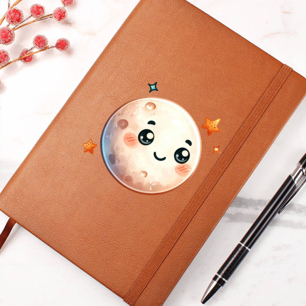 Cute Halloween Sticker 065 - Vegan Leather Journal