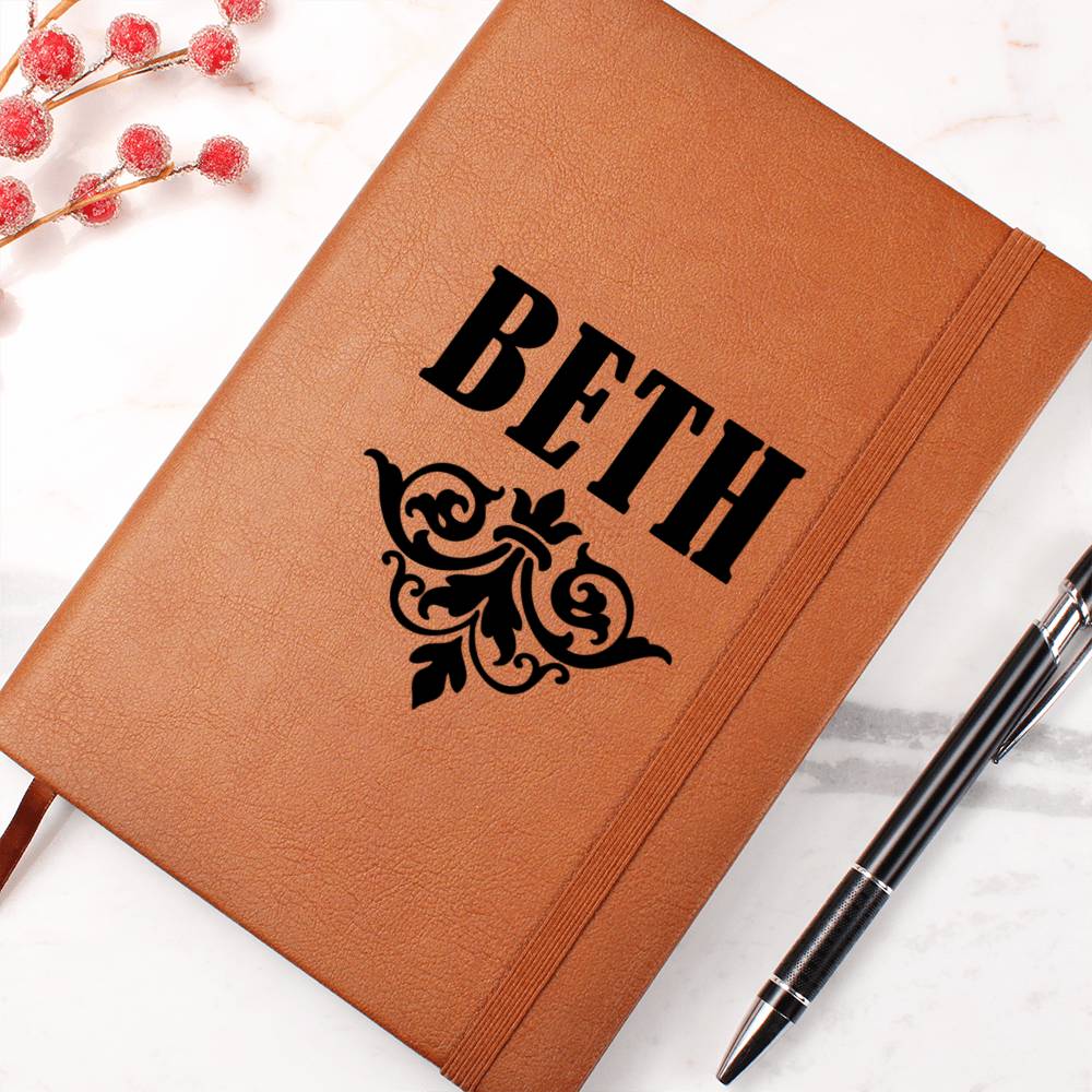 Beth v01 - Vegan Leather Journal