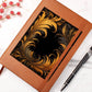 Ornate Gold Cover 008 - Vegan Leather Journal