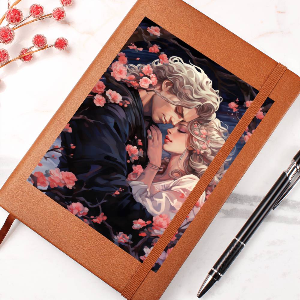 Valentine's Day Art 368 - Vegan Leather Journal