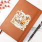 Luxury Wedding Decor Sticker 079 - Vegan Leather Journal