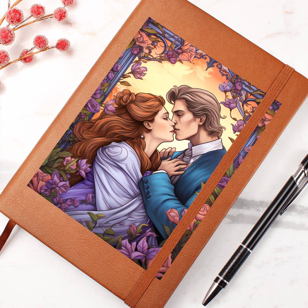Valentine's Day Art 393 - Vegan Leather Journal