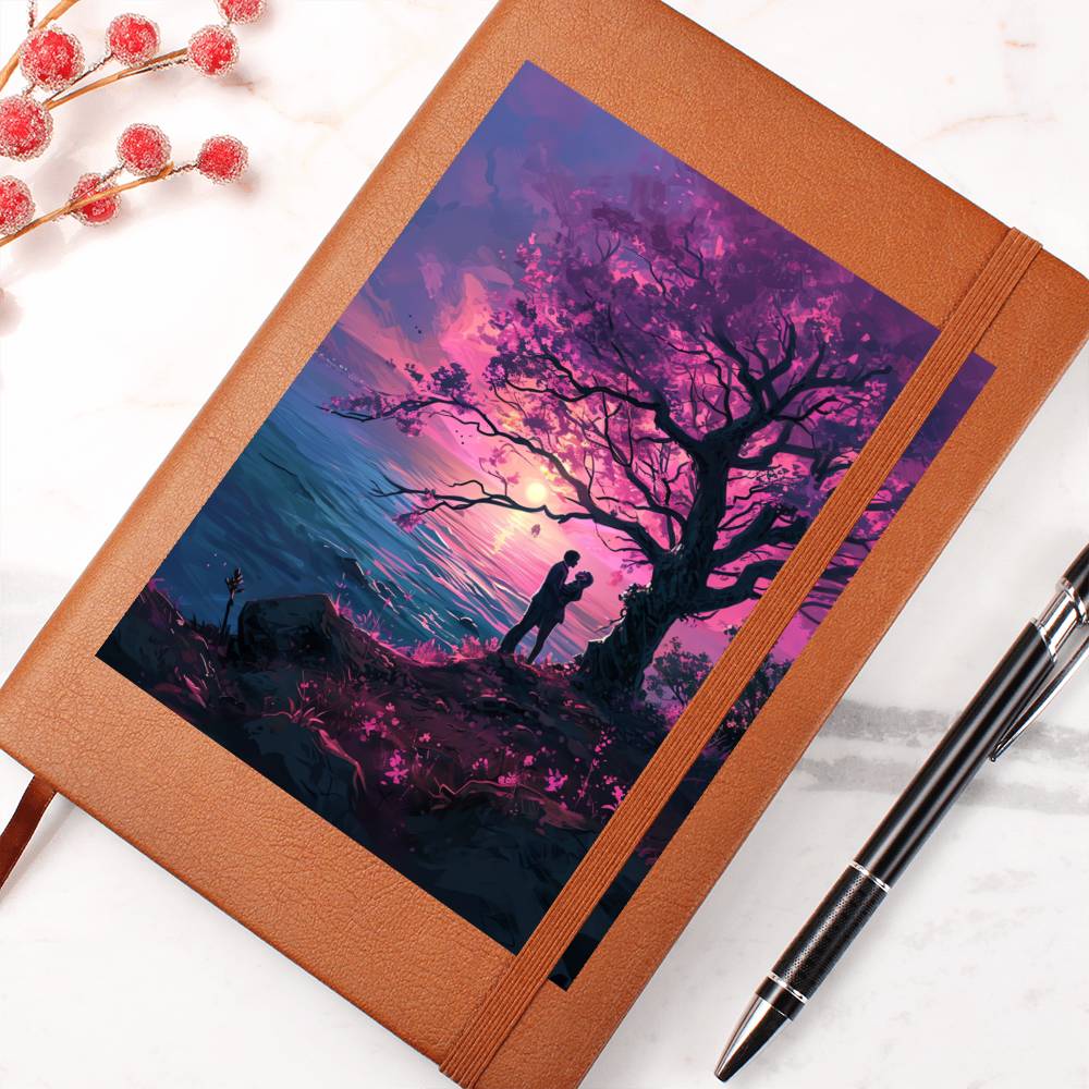 Valentine's Day Art 408 - Vegan Leather Journal