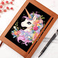 Cute Unicorn 038 - Vegan Leather Journal