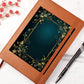 Ornate Gold Cover 055 - Vegan Leather Journal
