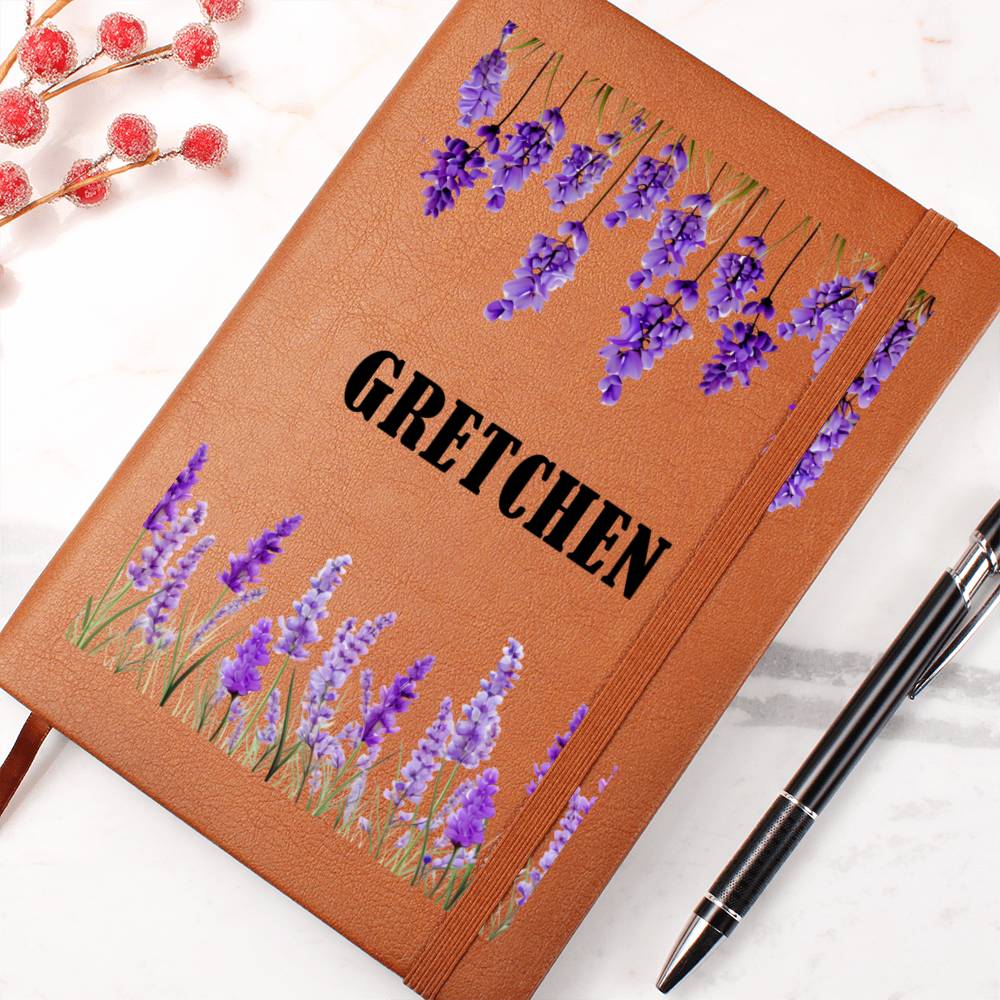 Gretchen (Lavender) - Vegan Leather Journal