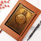 Ornate Gold Cover 060 - Vegan Leather Journal
