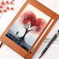 Valentine's Day Art 377 - Vegan Leather Journal