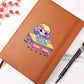 Cute Back to School Sticker 064 - Vegan Leather Journal