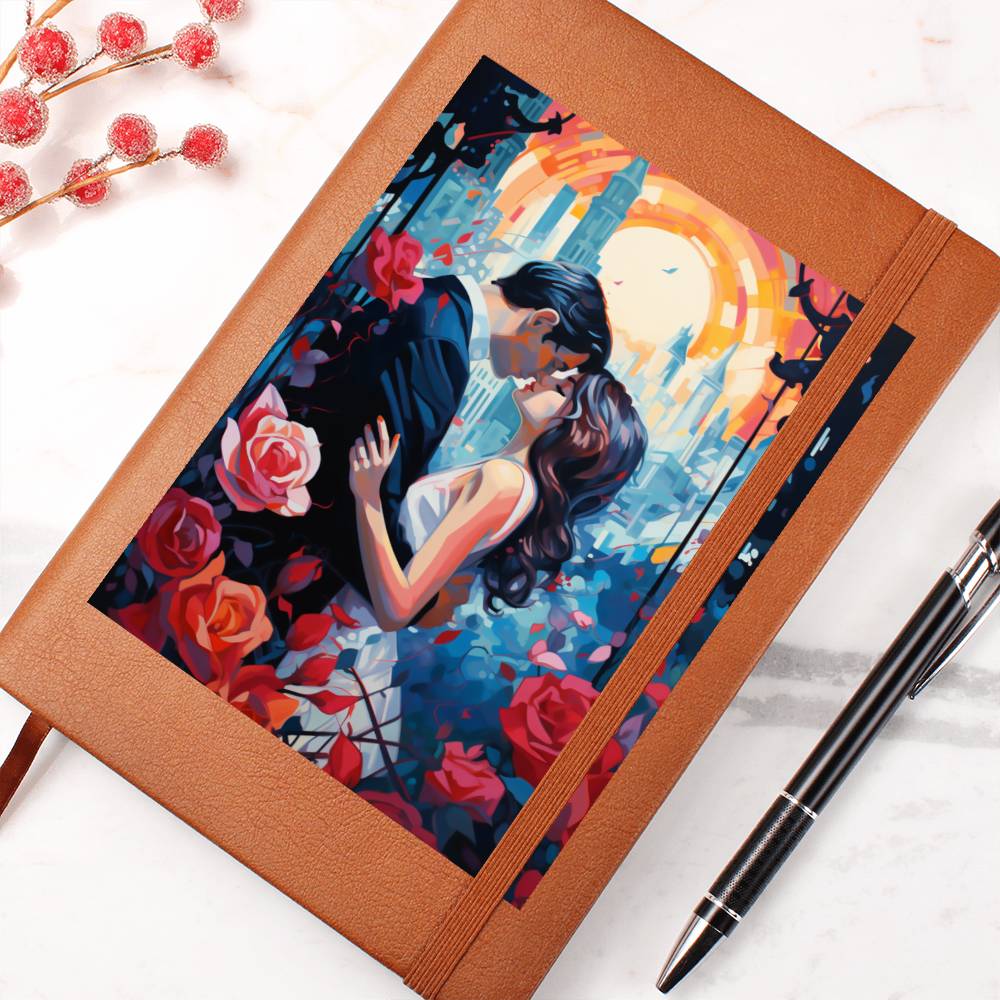 Valentine's Day Art 399 - Vegan Leather Journal