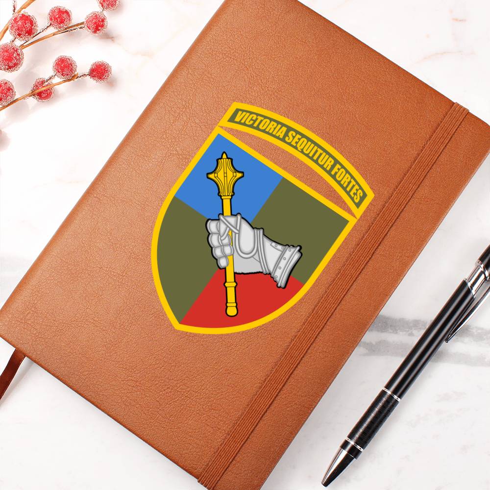 Ground Forces Command (Ukraine) - Vegan Leather Journal