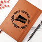 Merry Christmas From Connecticut - Vegan Leather Journal