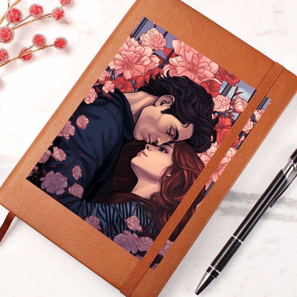 Valentine's Day Art 083 - Vegan Leather Journal