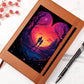 Valentine's Day Art 155 - Vegan Leather Journal