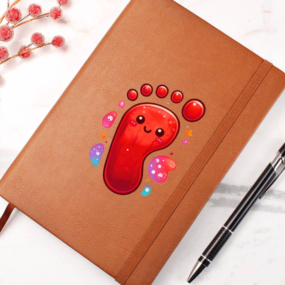 Cute Halloween Sticker 091 - Vegan Leather Journal